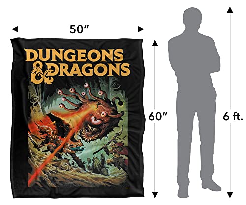 Dungeons and Dragons Beholder Strike Silky Touch Super Soft Throw Blanket 50" x 60"