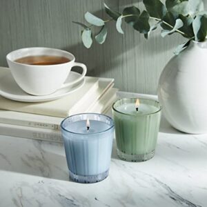 NEST Fragrances Wild Mint & Eucalyptus and Driftwood & Chamomile Wellness Petite Candle Duo