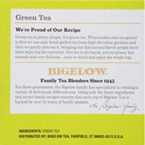 Bigelow Green Tea Keurig K-Cup Pods, Caffeinated, 12 Count (Pack of 6), 72 Total K-Cup Pods