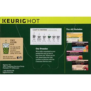 Bigelow Green Tea Keurig K-Cup Pods, Caffeinated, 12 Count (Pack of 6), 72 Total K-Cup Pods