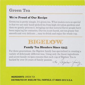 Bigelow Green Tea Keurig K-Cup Pods, Caffeinated, 12 Count (Pack of 6), 72 Total K-Cup Pods