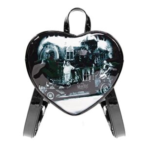 the munsters family koach womens heart mini backpack bag