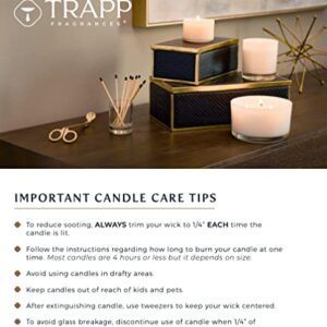 Trapp 7oz Signature Poured Scented Candle - No. 4 Orange Vanilla - Fruity Fragranced Luxury Candle, up to 50 Hour Burn - Notes of Brazilian Orange, Tahitian Vanilla, Tonka Bean