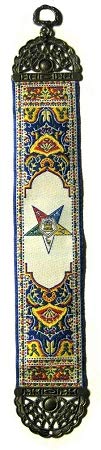 Order of the Eastern Star Tapestry Masonic Bookmark - [9'' x 2'']