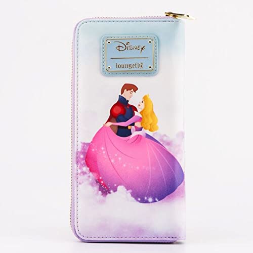 Loungefly Disney Princess Castle Series Sleeping Beauty Zip-Around Wallet Princess Castle Series Sleeping Beauty One Size