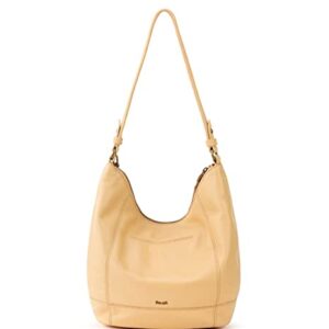 The Sak womens Leather, & Silhouette, Sequoia Hobo Bag in Leather Soft Slouchy Silhouette Timeless Elevated Design, Buttercup Ii, One Size US