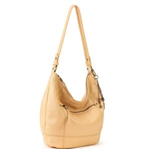 The Sak womens Leather, & Silhouette, Sequoia Hobo Bag in Leather Soft Slouchy Silhouette Timeless Elevated Design, Buttercup Ii, One Size US