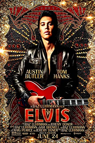 Elvis 2022 Movie Poster Glossy Finish 24x36inch(60x90cm) - PRM900