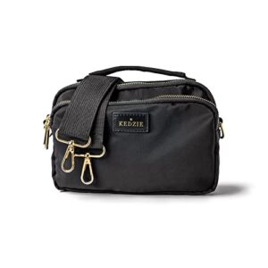 kedzie coast to coast crossbody bag for women shoulder purse messenger wallet lightweight bag – black