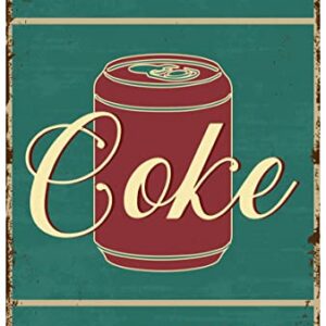 Dofala Funny Vintage Bathroom Metal Tin Signs - Please Don't Do Coke in the Bathroom, for Farmhouse Bathroom Wall Decorations Tin Signs 8''x12'', green, 01