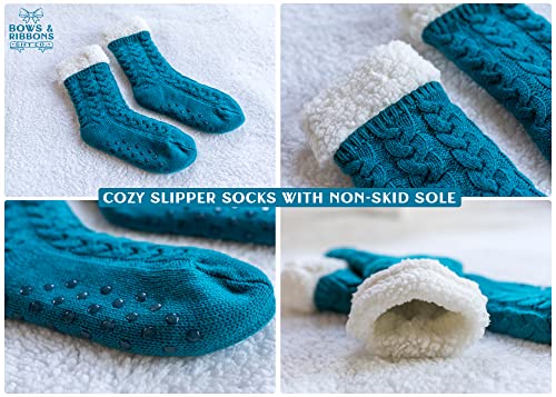 Gifts for Mom Softest Throw Blanket (65" x 50") and Sherpa Socks Gift Set, Birthday Gifts for Mom, Mom Gifts, Moms Birthday Gift Ideas, Mom Birthday Gifts, Gifts for Mom from Daughter, Mother Gifts.