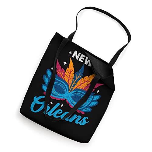 New Orleans Funny Mardi Gras Party Graphic Tote Bag