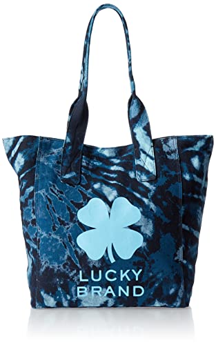 Lucky Brand womens Lona Tote, Evening Blue, One Size US