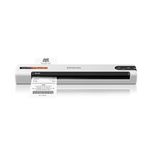 epson rapidreceipt rr-60 mobile receipt and color document scanner with complimentary receipt management and pdf software for pc and mac (renewed)