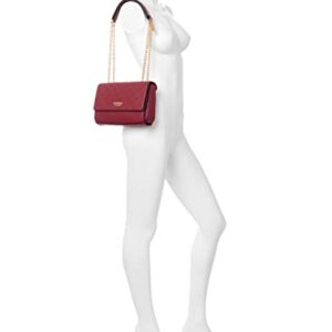 GUESS Womens Sirrah Convertible Crossbody Flap Bag, Merlot Logo, One Size US