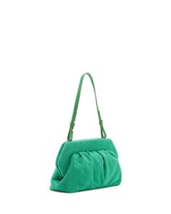 vince camuto amari clutch, lotus green