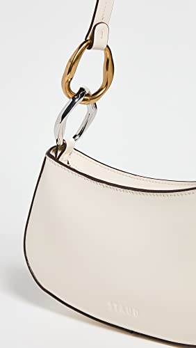 STAUD Women's Ollie Bag, Cream, Off White, One Size