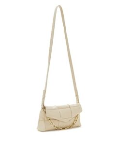 vince camuto womens viola clutch, cafe, one size us