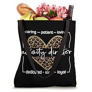 Activity Director Appreciation Activity Coordinator Tote Bag