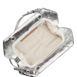 Vince Camuto Amari Clutch, Silver