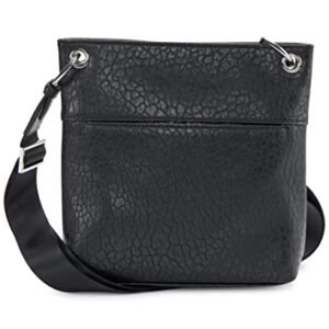 DKNY Gregorio TZ Crossbody, Black/Silver