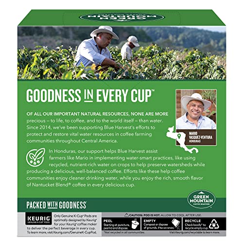 Green Mountain Coffee Nantucket Blend Keurig Single-Serve K-Cup Pods, Medium Roast Coffee, 32 Count