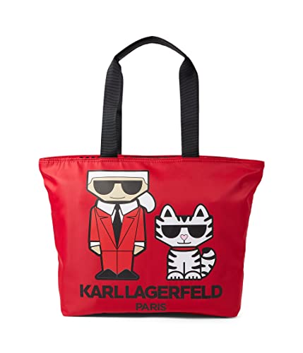 Karl Lagerfeld Paris Amour Tote Cream/Red/Multi One Size