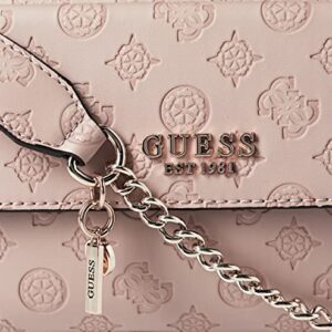 GUESS Sirrah Double Zip Crossbody, Buff Logo