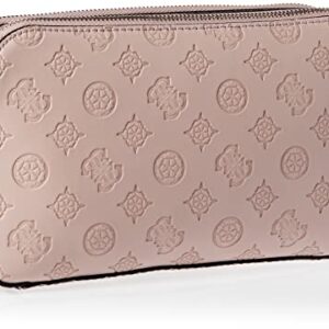 GUESS Sirrah Double Zip Crossbody, Buff Logo