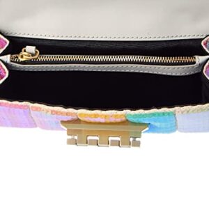 ZAC Zac Posen Soft Earthette Wallet-Rainbow Sequin Open Miscellaneous One Size