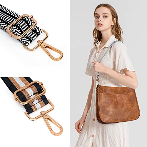 HKCLUF Women Bags Straps Replacement Crossbody Wide Shoulder Strap Adjustable Purse Straps Replacement Belt Crossbody Bag Handbag