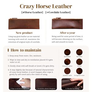 S-ZONE Genuine Leather Satchel Crossbody Handbag Women Top-Handle Shoulder Bag with Inner Pouch