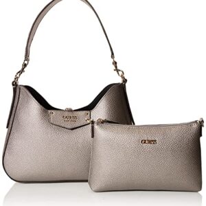 GUESS Eco Brenton Hobo, Pewter