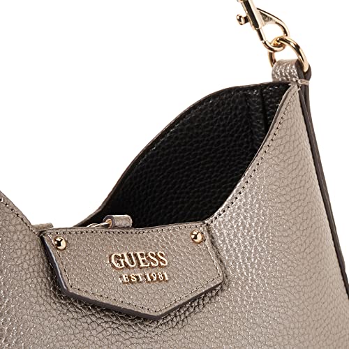 GUESS Eco Brenton Hobo, Pewter