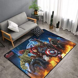 kiyome movie hero rug area rug non-slip washable cover floor rug carpets for kitchen bedroom indoor, 60×39 inch