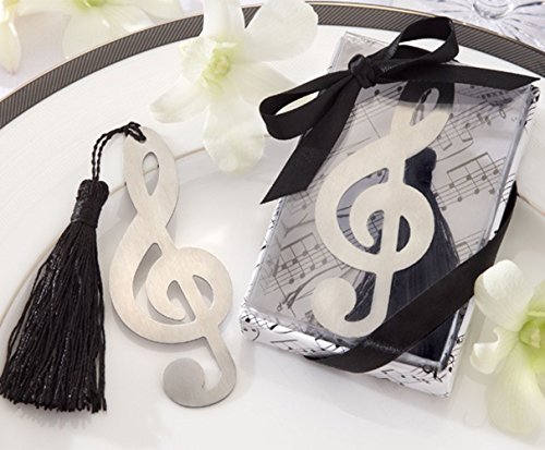UPlama Pack of 8 Music Bookmark Favors,Wedding Gift Favor Gift Boxed Book Lovers Collection Bookmarks