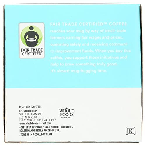 365 by Whole Foods Market, Coffee Dark Java French Roast Pods 12 Count, 4.6 Ounce