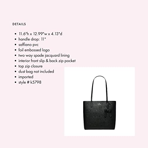 kate spade handbag for women Brynn tote, black