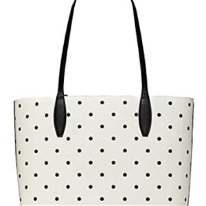 Kate Spade x Disney Minnie Mouse Large Reversible Leather Tote Purse(White Multi)