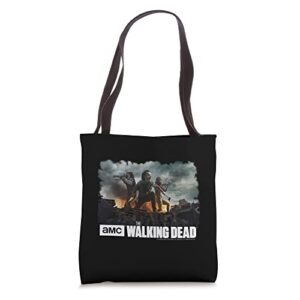 the walking dead all out war tote bag