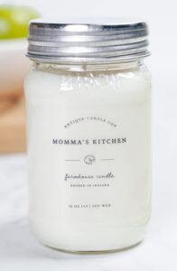 antique candle co.® momma’s kitchen 16 ounce soy wax candle, 80 hour burn time, cotton wick, mason jar candle (momma’s kitchen)