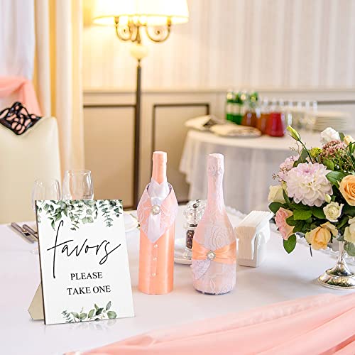 4 Pcs Wedding Sign for Ceremony and Reception in Loving Memory Wedding Sign We Know You Would Be Here Heaven Wedding Sign Wood Wedding Decor Wedding Memorial Table Sign Wedding Reception Sign for Gift