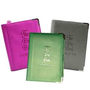 Green AA Bookcover with Big Book of Alcoholics Anonymous Included You Get Both