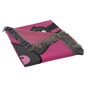 Northwest Woven Tapestry Throw Blanket, 48" x 60", Kuromi So Sassy