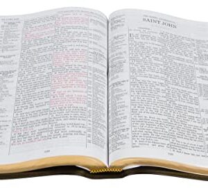 KJV Large Print Thompson Chain Reference Bible - Lambskin Edition