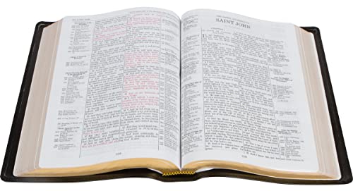 KJV Large Print Thompson Chain Reference Bible - Lambskin Edition