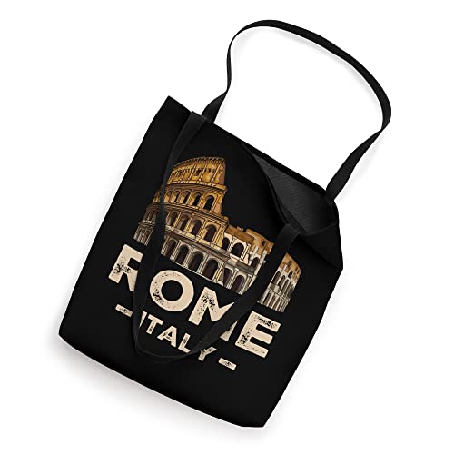 Cool Vintage Roma Italia Colosseum Souvenirs, Rome Italy Tote Bag