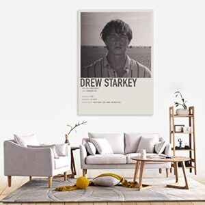 LJC3DFGRGH DREW STARKEY DREW STARKEY Canvas Poster Wall Art Decor Print Picture Paintings for Living Room Bedroom Decoration Unframe-style12x18inch(30x45cm)