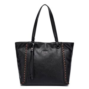 montana west wrangler large tote bags vegan leather purses hobo bags women shoulder handbags, b2b-wg37-g8317bk