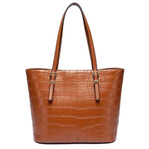 montana west handbags crocodile pattern purses for women tote bag top-handle pu leather shoulder bags b2b-mwc-027br